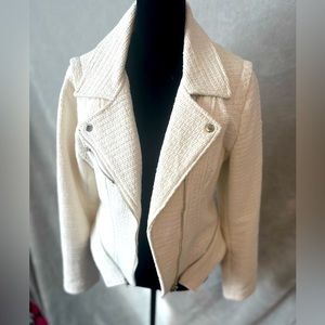 BLANK NYC tweed Moto jacket. BLANK NYC